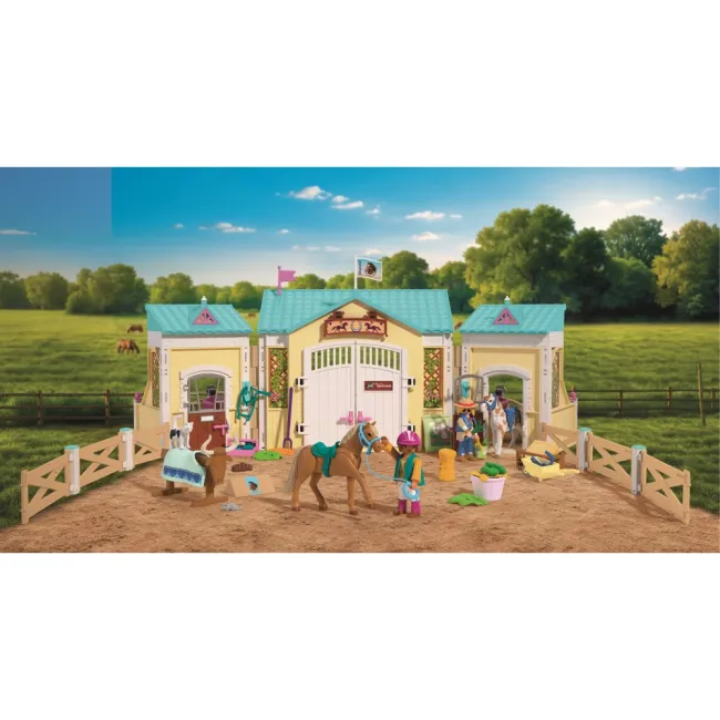 Playmobil - Jucarie de rol Grajd mare de calarie - ARTPM72127