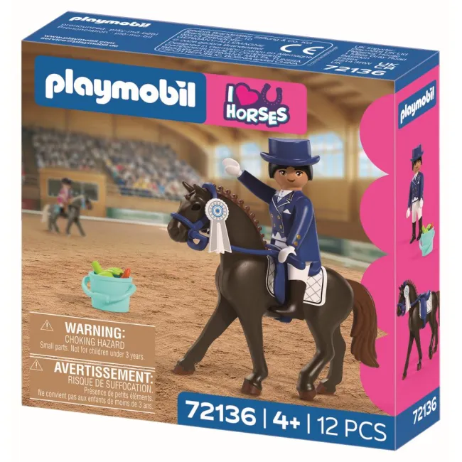 Playmobil - Jucarie de rol Dresaj ecvestru - ARTPM72136