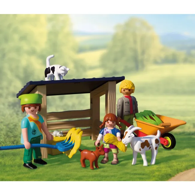 Playmobil - Jucarie de rol Casuta fermierului - ARTPM72162