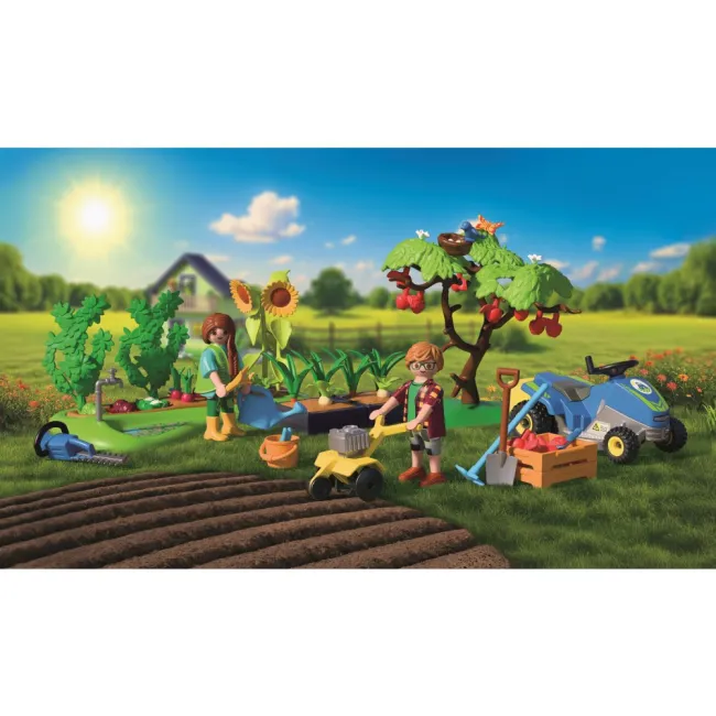 Playmobil - Jucarie de rol Gradina de legume a fermierilor - ARTPM72165