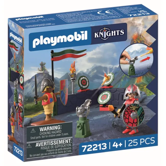 Playmobil - Jucarie de rol Antrenamentul de lupta al cavalerului dragon - ARTPM72213