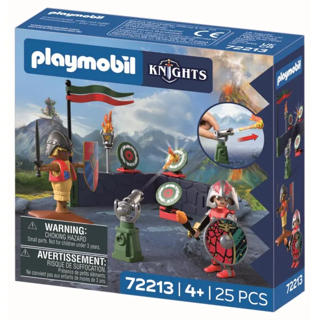 Playmobil - Jucarie de rol Antrenamentul de lupta al cavalerului dragon - ARTPM72213
