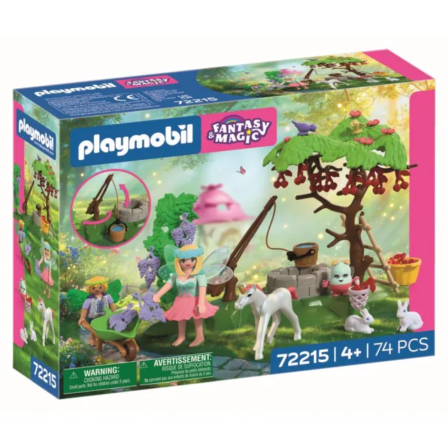 Playmobil - Jucarie de rol Zana gradinii si pui de unicorn - ARTPM72215