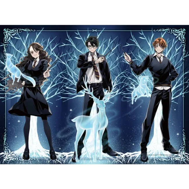 Ravensburger - Puzzle care straluceste in intuneric Harry Potter 500 piese - ARTRVSPA01509