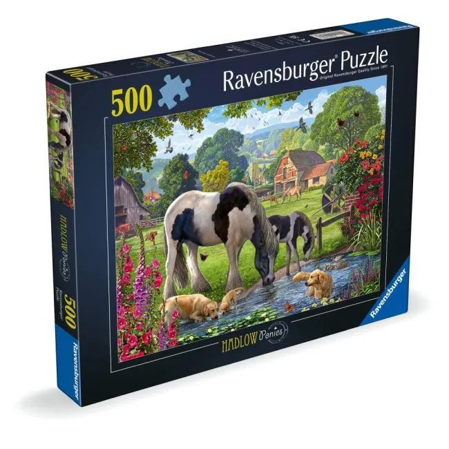 Ravensburger - Puzzle Poneii din Hadlow 500 piese - ARTRVSPA01570