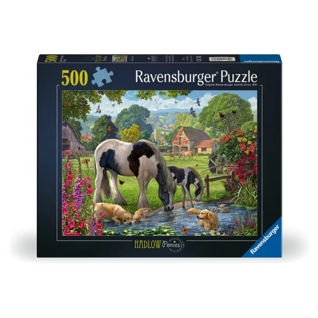 Ravensburger - Puzzle Poneii din Hadlow 500 piese - ARTRVSPA01570