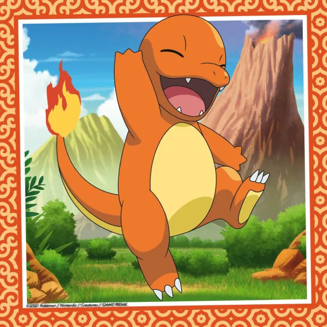 Ravensburger - Puzzle personaje Pokemon 3x49 piese - ARTRVSPC05586