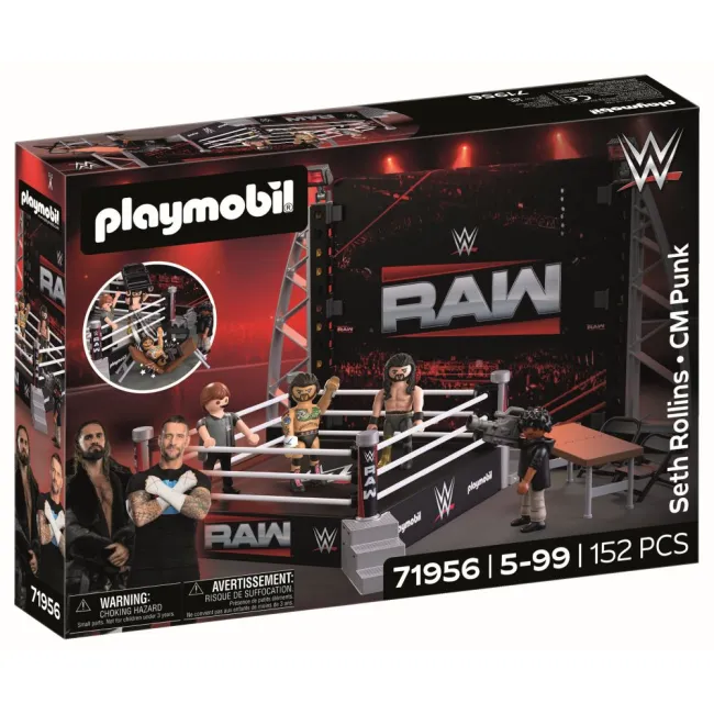 Playmobil - Jucarie de rol arena de Wrestling - ARTPM71956
