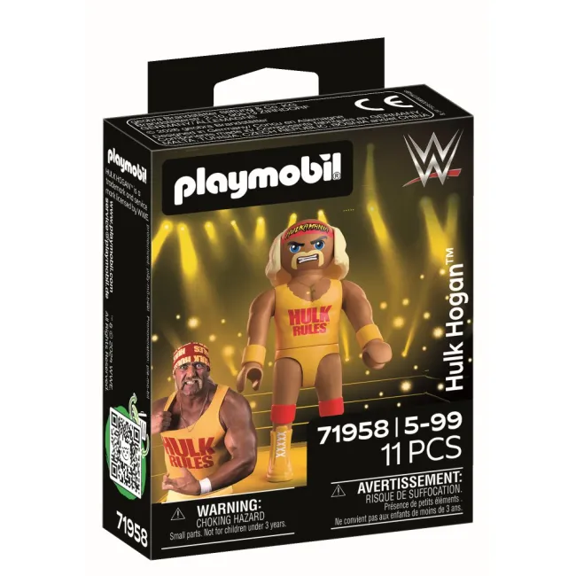 Playmobil - Figurina luptator profesionist Hulk Hogan - ARTPM71958