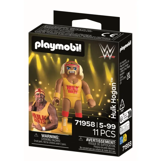 Playmobil - Figurina luptator profesionist Hulk Hogan - ARTPM71958