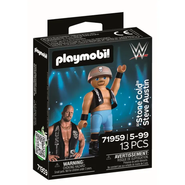 Playmobil - Figurina luptator profesionist Steve Austin - ARTPM71959