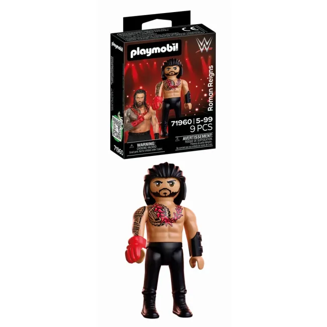 Playmobil - Figurina luptator profesionist Roman Reigns - ARTPM71960