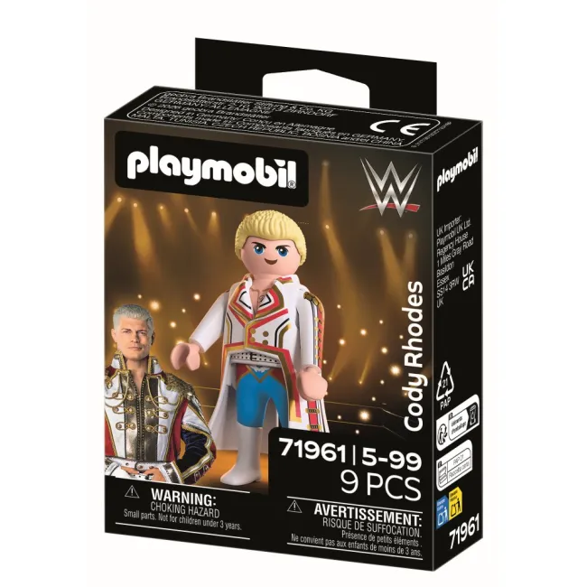 Playmobil - Figurina luptator profesionist Cody Rhodes - ARTPM71961