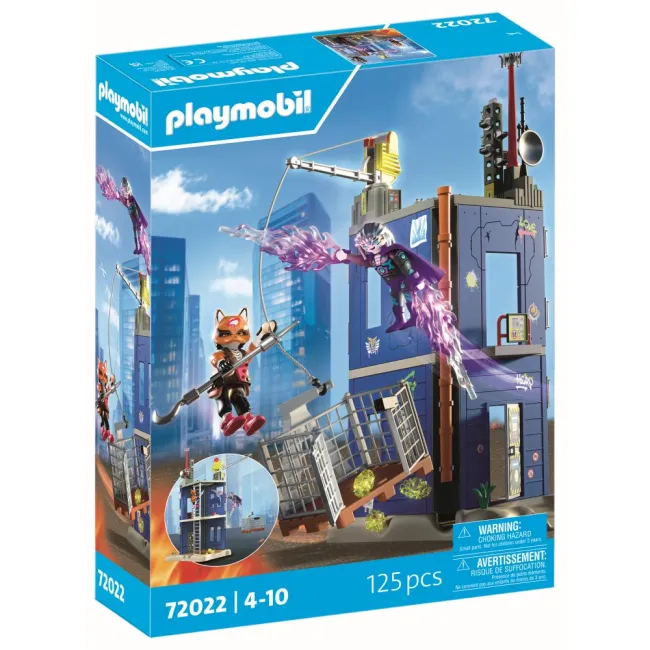 Playmobil - Jucarie de rol Atac asupra turnul eroilor - ARTPM72022