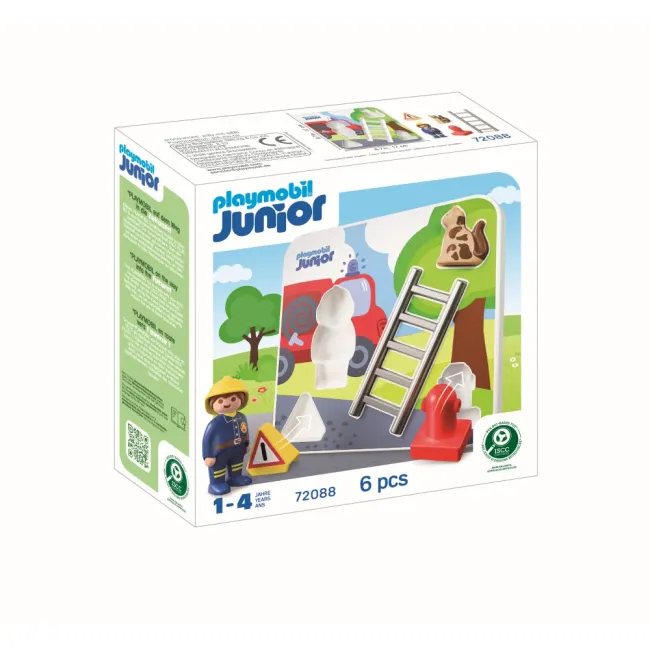 Playmobil - Junior Puzzle-ul pompierului - ARTPM72088