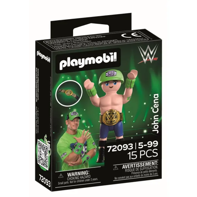 Playmobil - Figurina luptator profesionist John Cena - ARTPM72093