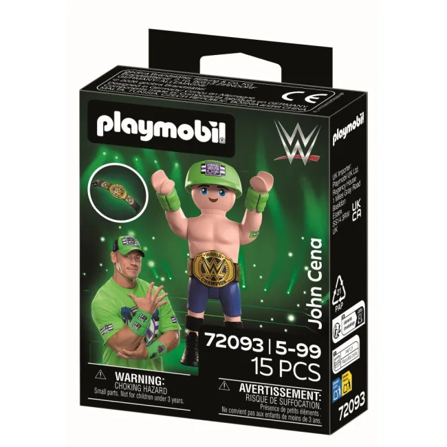 Playmobil - Figurina luptator profesionist John Cena - ARTPM72093