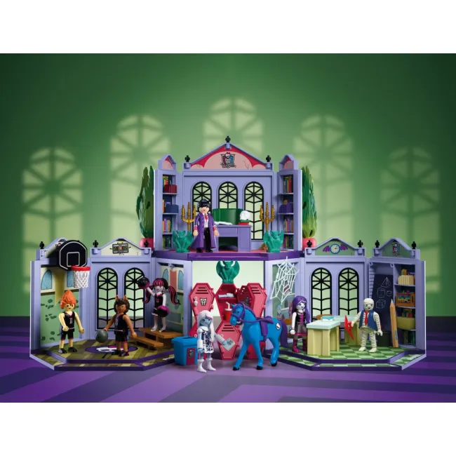 Playmobil - Monster High Biroul directoarei Bloodgood - ARTPM72143