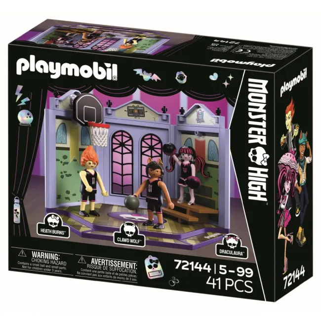 Playmobil - Monster High Terenul de casketball - ARTPM72144