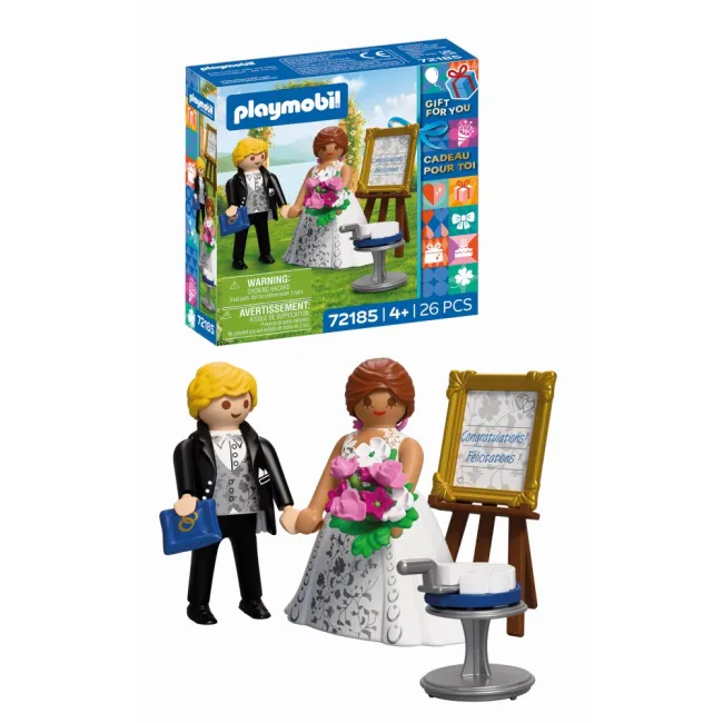 Playmobil - Set cadou pentru nunta Cuplu de miri - ARTPM72185