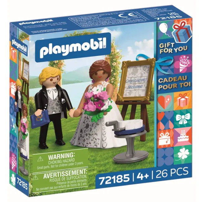 Playmobil - Set cadou pentru nunta Cuplu de miri - ARTPM72185
