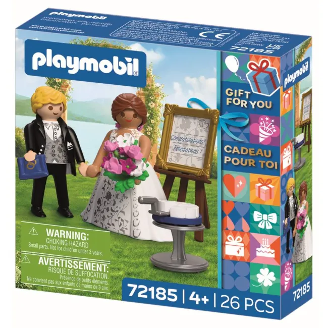 Playmobil - Set cadou pentru nunta Cuplu de miri - ARTPM72185