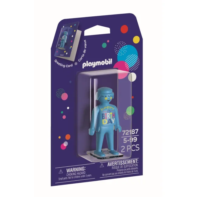 Playmobil - Felicitare cu figurina Happy Birthday - ARTPM72187