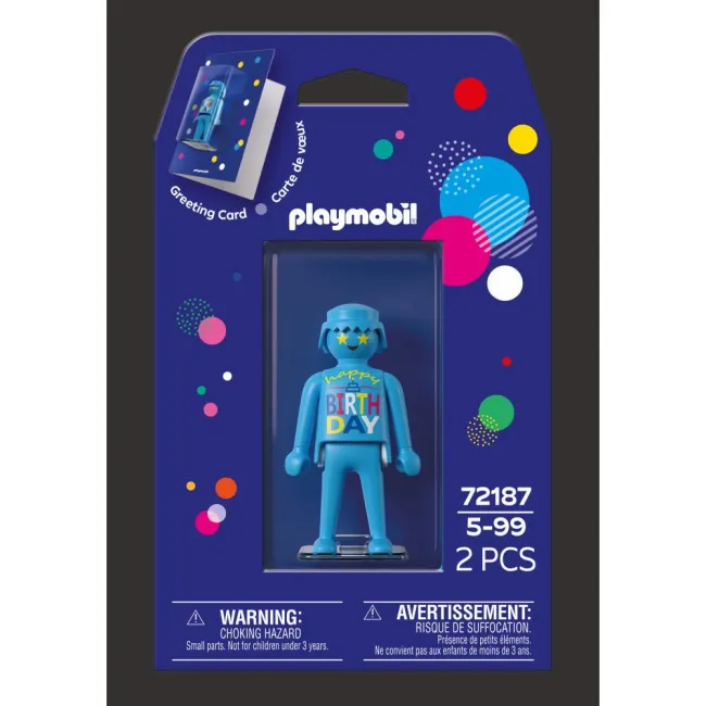 Playmobil - Felicitare cu figurina Happy Birthday - ARTPM72187