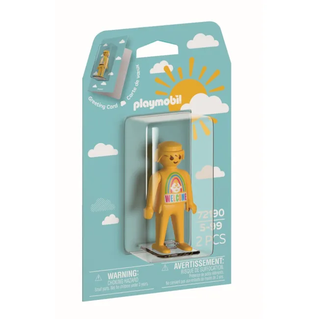 Playmobil - Felicitare cu figurina Welcome New Baby - ARTPM72190