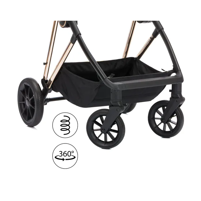 Carucior Fill Elix transformabil 2 in 1 black Fillikid