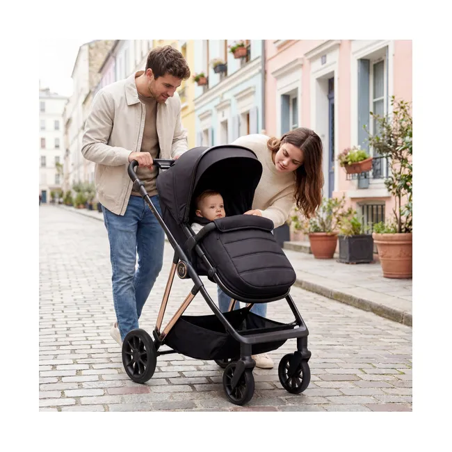 Carucior Fill Elix transformabil 2 in 1 black Fillikid