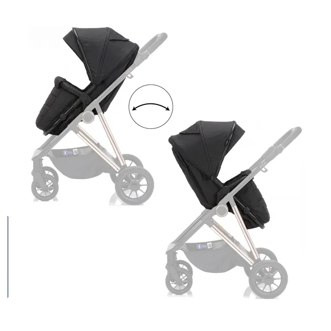 Carucior Fill Elix transformabil 2 in 1 black Fillikid