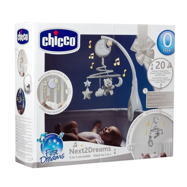 Carusel muzical Chicco Next2Dreams, unisex, 0luni+ CHC076270-1