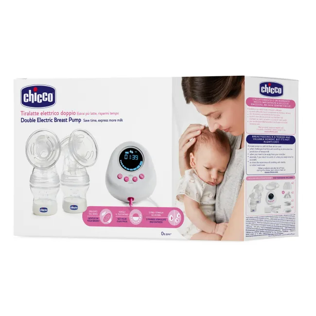 Pompa de san electrica dubla Chicco Naturally Me, 0luni+ CHC0919940-7