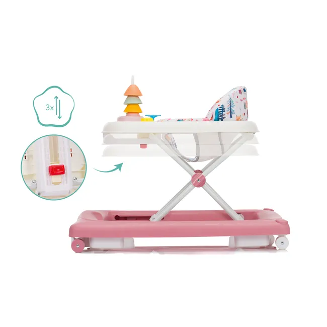 Premergator cu jucarie Emil pink Fillikid