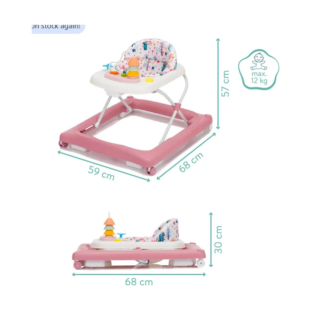 Premergator cu jucarie Emil pink Fillikid
