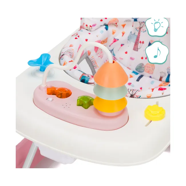 Premergator cu jucarie Emil pink Fillikid
