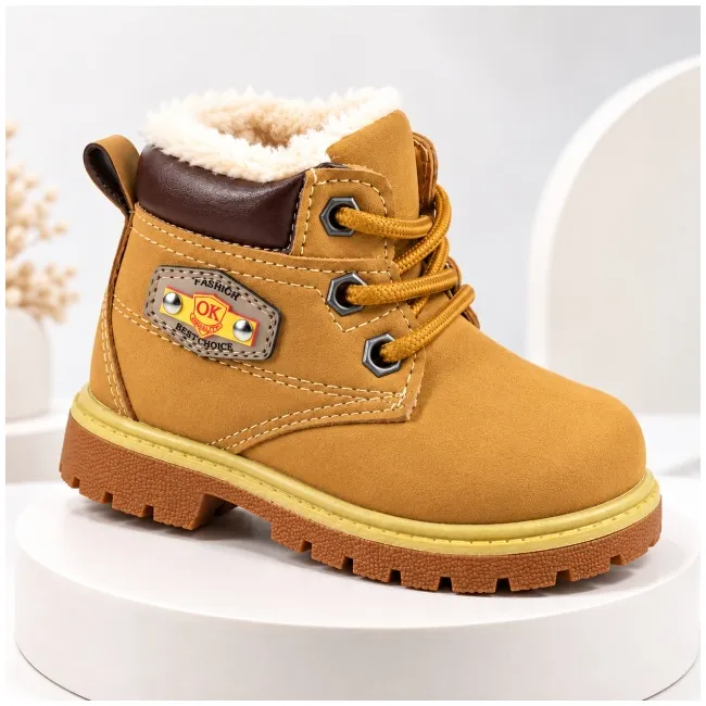 Ghetute imblanite, superbaby model ok fashion, maro, baieti, piele ecologica