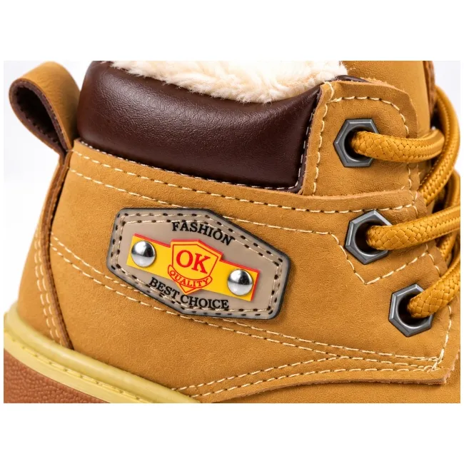 Ghetute imblanite, superbaby model ok fashion, maro, baieti, piele ecologica
