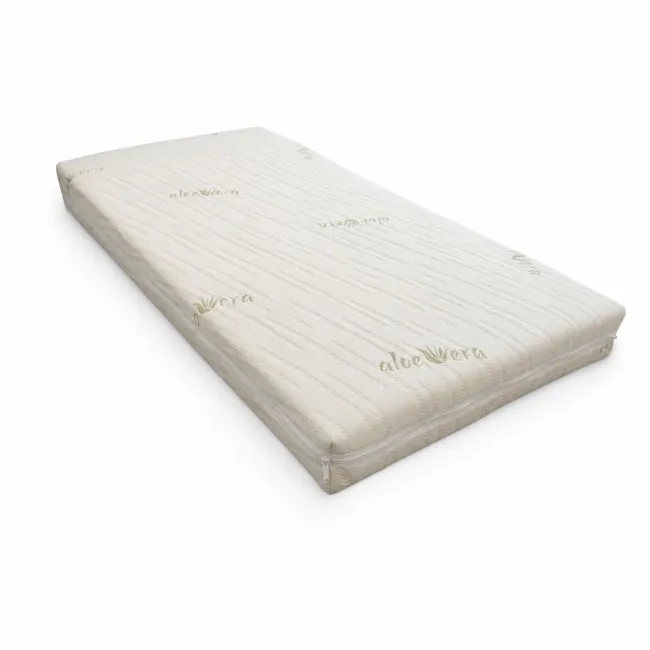 Saltea DualNest 115x60x10 cm pentru bebelusi in 3 straturi Husa Jacquard Deluxe - ASC6427968155384