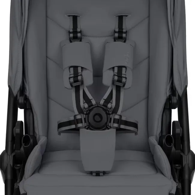 Carucior 2 in 1, Lionelo, Carmine, Parte sport si Landou anti-reflux, Salteluta ventilata, Reglare spatar, Suport de picioare, Maner reglabil, Sustine 22 kg, Cu accesorii, 0 luni+, Gri BYNLO-CARMINE_2IN1_GREY_STONE