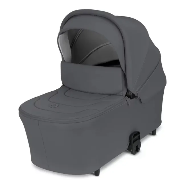 Carucior 2 in 1, Lionelo, Carmine, Parte sport si Landou anti-reflux, Salteluta ventilata, Reglare spatar, Suport de picioare, Maner reglabil, Sustine 22 kg, Cu accesorii, 0 luni+, Gri BYNLO-CARMINE_2IN1_GREY_STONE