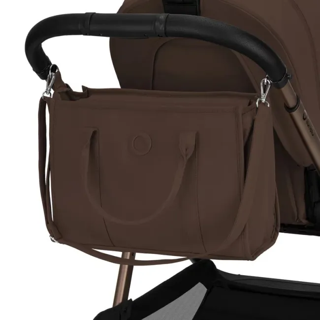 Carucior 2 in 1, Lionelo, Carmine, Parte sport si Landou anti-reflux, Salteluta ventilata, Reglare spatar, Suport de picioare, Maner reglabil, Sustine 22 kg, Cu accesorii, 0 luni+, Maro BYNLO-CARMINE_2IN1_BROWN_CHOCOLATE