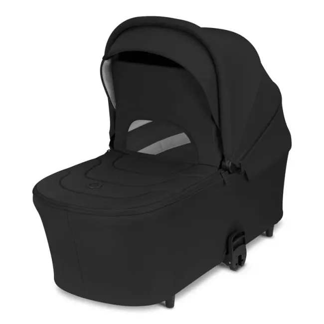 Carucior 2 in 1, Lionelo, Carmine, Parte sport si Landou anti-reflux, Salteluta ventilata, Reglare spatar, Suport de picioare, Maner reglabil, Sustine 22 kg, Cu accesorii, 0 luni+, Negru BYNLO-CARMINE_2IN1_BLACK_ONYX