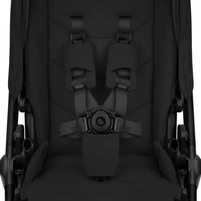 Carucior 2 in 1, Lionelo, Carmine, Parte sport si Landou anti-reflux, Salteluta ventilata, Reglare spatar, Suport de picioare, Maner reglabil, Sustine 22 kg, Cu accesorii, 0 luni+, Negru BYNLO-CARMINE_2IN1_BLACK_ONYX