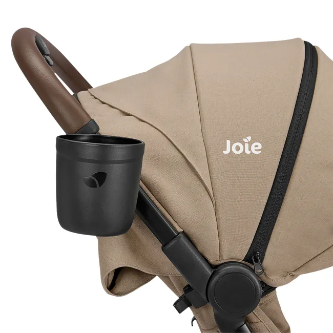 Joie - carucior ultracompact porto cashew, compatibil bagaj de cabina, pliere automata, de la nastere pana la 22 kg bbbs2501bacsw000