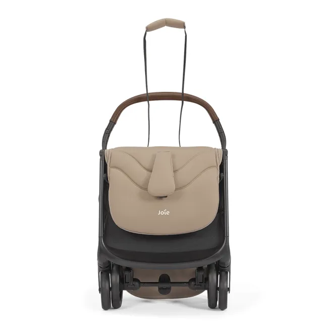 Joie - carucior ultracompact porto cashew, compatibil bagaj de cabina, pliere automata, de la nastere pana la 22 kg bbbs2501bacsw000