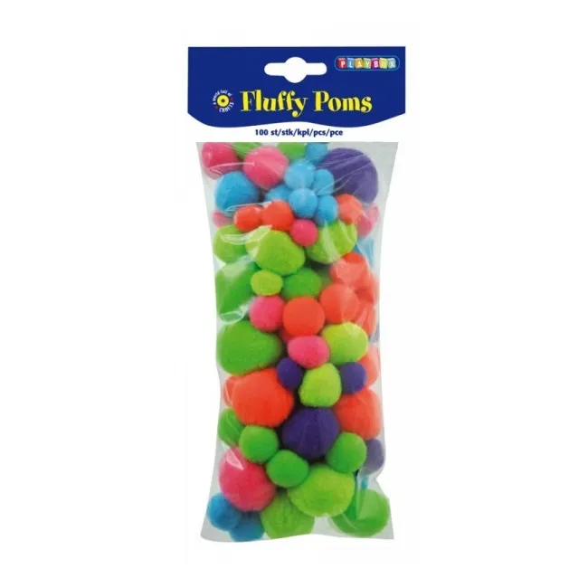 Pom-pom neon 100 - okepb2470008