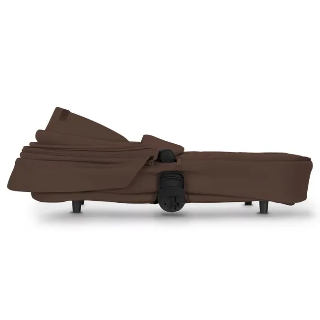 Carucior 2 in 1, Lionelo, Carmine, Parte sport si Landou anti-reflux, Salteluta ventilata, Reglare spatar, Suport de picioare, Maner reglabil, Sustine 22 kg, Cu accesorii, 0 luni+, Maro BYNLO-CARMINE_2IN1_BROWN_CHOCOLATE