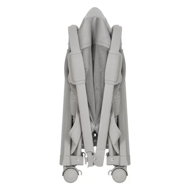 Patut co-sleeper, Lionelo , Evo Luna, 2 in 1, Cu laterala culisanta, Cu setare unghiulara, Cu roti, Reglabil in 6 pozitii pe inaltime, Gri BYNLO-LUNA_EVO_GREY_DOVE